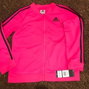 Kids Girls Adidas Jacket
